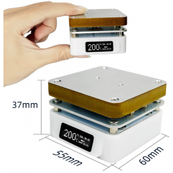 T55 preheater podgrzewacz mini płyta grzewcza do elektroniki PCB SMD 95W Sequre